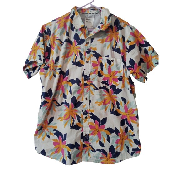 Men's Reverse Threads  Button‎ Up Shirt Size Medium - Picture 1 of 15